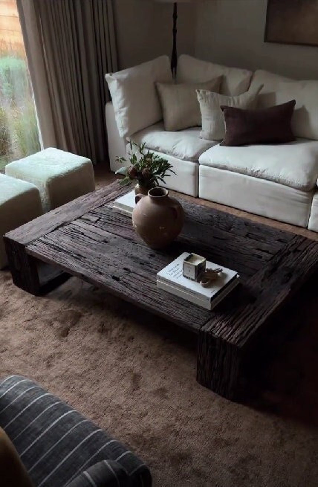 Unique Rustic Old Coffee Table • Handmade Farmhouse Furniture Living ...
