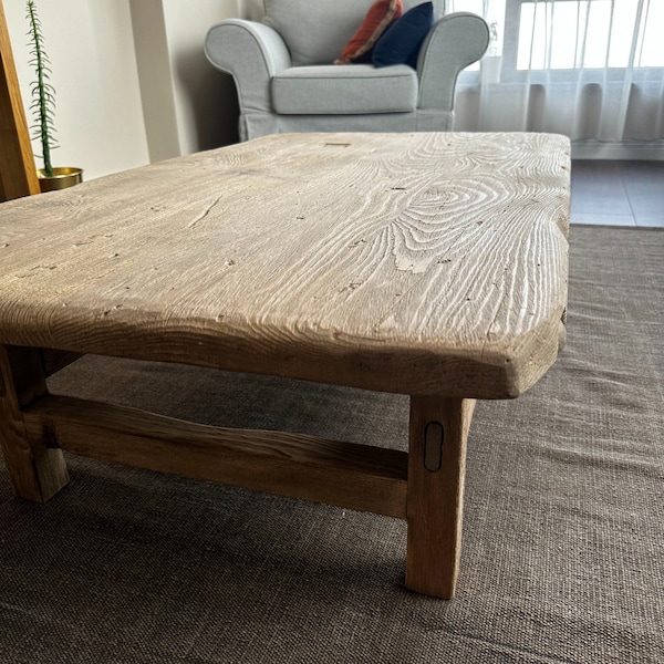 Reclaimed Rustic Coffee Table - Farmhouse Furniture