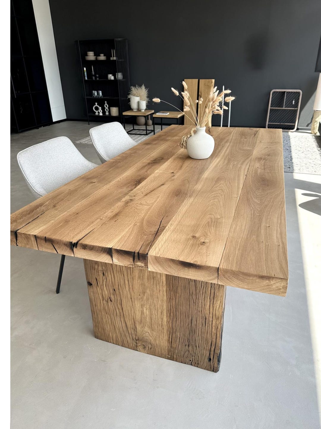 Reclaimed Wood Dining Table • Handmade Farmhouse Dining Furniture - Etsy