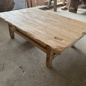 Rustic Low Table Rustic Low Coffee Table • Reclaimed Wood Handmade Living Room Coffee ...