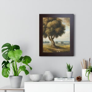 Painted tree printable art.