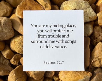 Scripture Verse Cards | 50 Printable Bible Quotes (Digital Download)