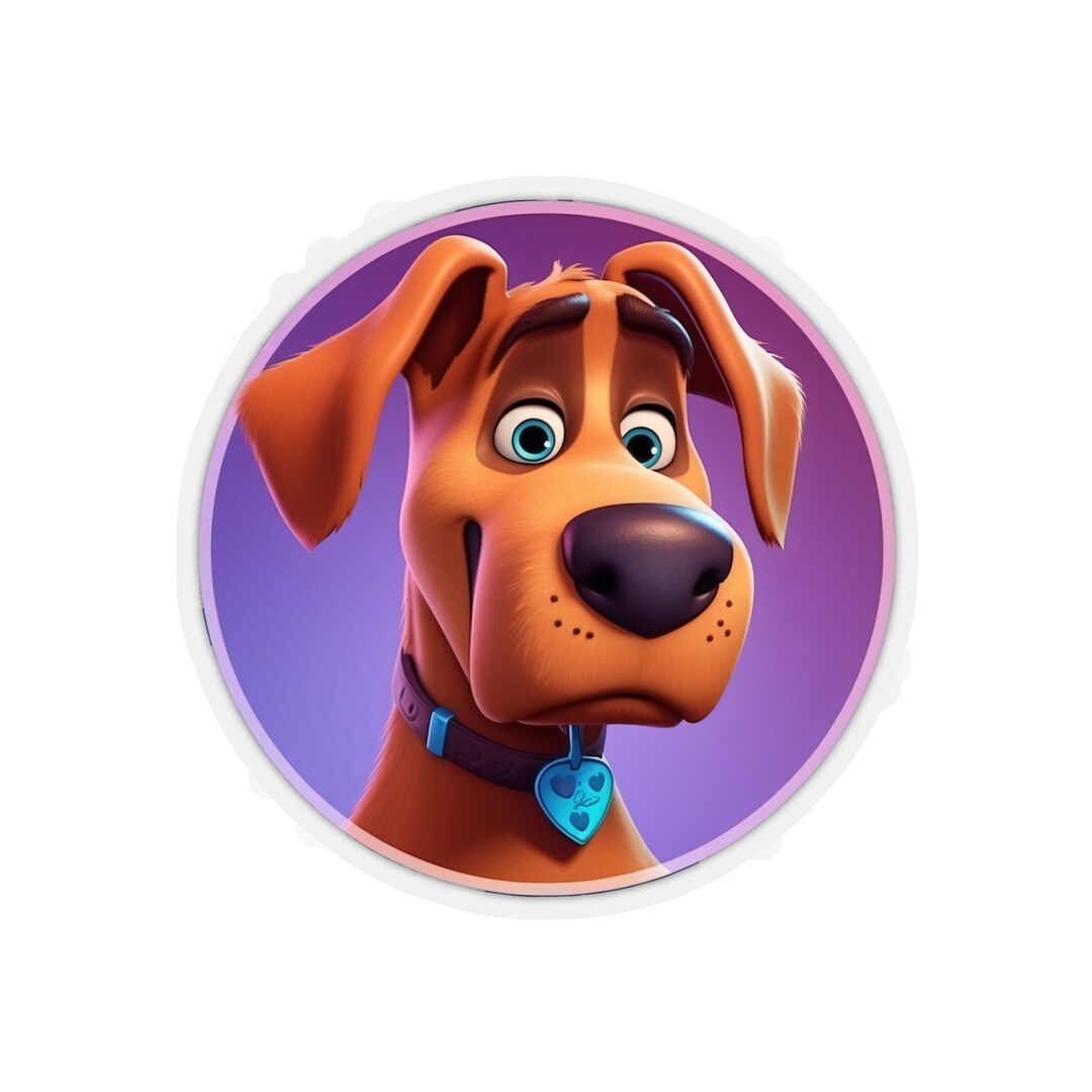 Scooby Doo Rooby Roo Retro Update Classic Cartoon Kiss-cut - Etsy