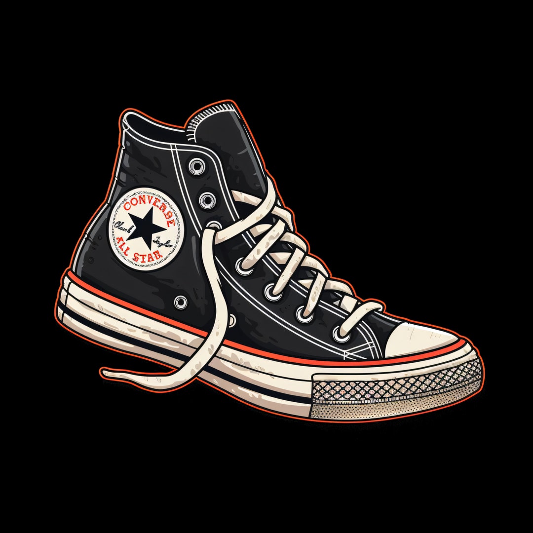 Converse Sneaker, Classic Shoe, Retro, 80's, Chucks