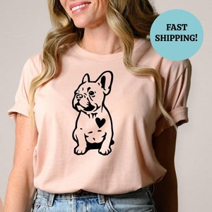 French Bulldog Shirt, Gift For French Bulldog Lovers, French Bulldog Gift, Cute Animal Gift, Dog Mom Gift, Bulldog Mom Sweatshirt, Dog Shirt