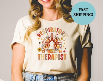 Respiratory Therapist Fall Shirt, Thanksgiving Respiratory Therapy Shirt, Respiratory Therapist Fall Sweatshirt, Fall Lung Squad Shirt