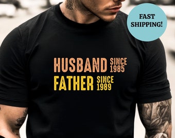 Personalized Dad Shirt, Custom Dates Tee, Father's Day Gift