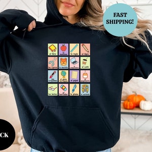 Teacher Sweatshirt, Maestra Loteria, Maestra Sweatshirt, Dual Language Crew, Bilingual Teacher, Spanish Teacher Hoodie, Maestra Bilingue