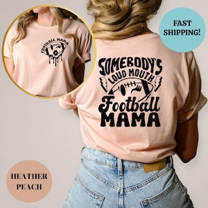 Maillot de football maman bouche forte, maillot de football maman, sweat maman footballeur, sweat automne, sweat football, sweat maman