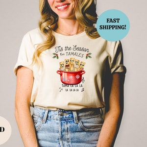 Mexican Christmas Shirt, Tamale Shirt, Spanish Merry Christmas, Tis the Season for Tamales, Spanish Christmas Shirt,Feliz Navidad Sweatshirt