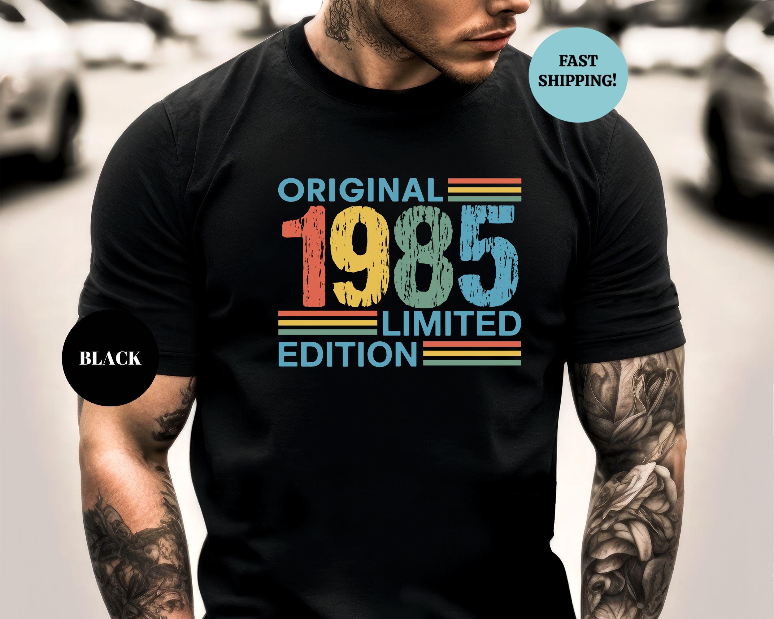 40th Birthday Shirt, Vintage 1985 Limited Edition Shirt, 1985 Birthday Men T-Shirt, 40th Birthday Gift For Men, 40th Birthday Sweatshirt