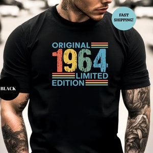 60th Birthday Shirt, Vintage 1964 Limited Edition Shirt, 1964 Birthday Men Shirt, 60th Birthday Gift For Men, 60th Birthday Sweatshirt