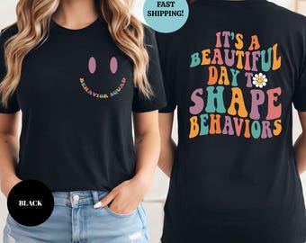 ABA Therapist Shirt, Behavior Squad Tee, Applied Behavior Analysis Gift