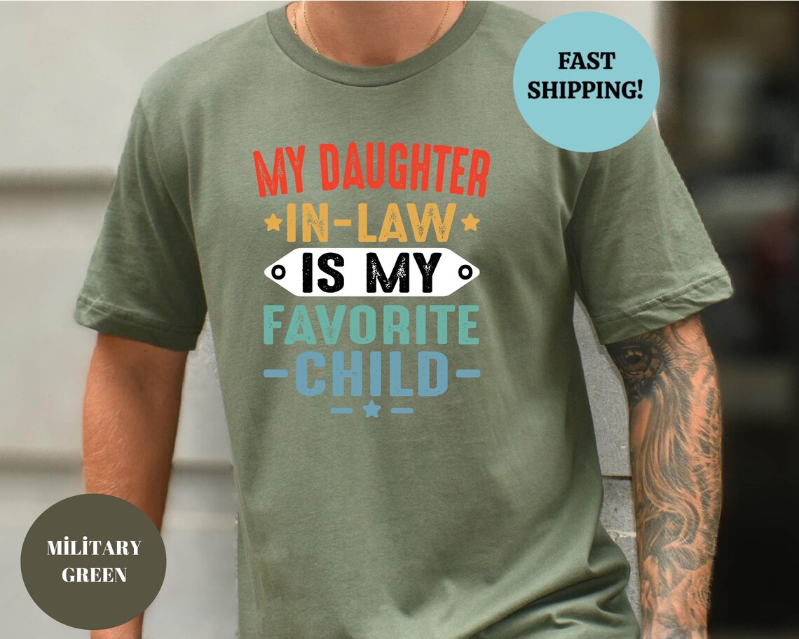 One Cool Daughter-In-Law T Shirt - Parent In-Laws Gift Tee