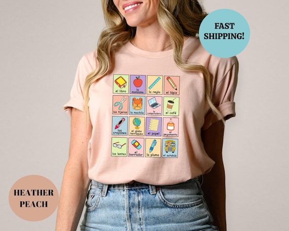Teacher Shirt, Maestra Loteria, Maestra Shirt, Dual Language Crew, Bilingual Teacher, Spanish Teacher, Spanish Teacher, Maestra Bilingue