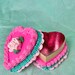Fake Cake Decorative Box Small Size, Colorful, One of a Kind, Handmade ...
