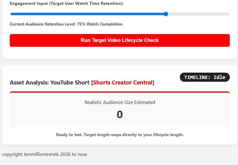 Genius YouTube Shorts Views 98% Accurate Predictor Tool