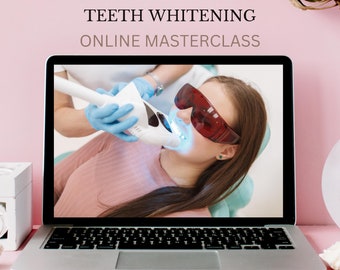 Teeth Whitening Online Video Training Course Beginner Tutorial Lesson E-Learning Class Learn Guide Tooth Bleaching 6% HP Gel Pen Method.