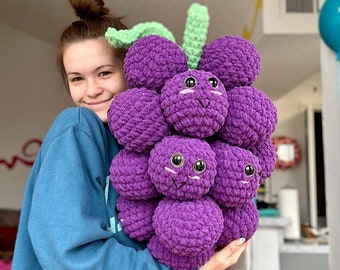 PDF Grapes Crochet Pattern