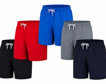 Mens Swimming Shorts Gym Beach Pool Men's Watershort Swimming Trunks Lightweight