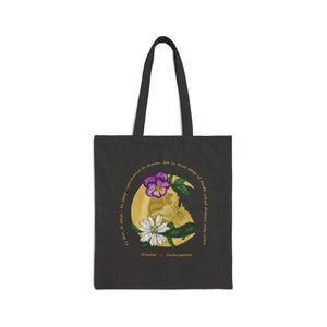 William Shakespeare, "Hamlet," "To Be or Not To Be" Tote Bag