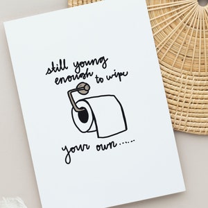 Inappropriate, Funny Happy Birthday Cards, Custom, Quirky Birthday cards, Greeting cards,happy birthday cards,Gifts
