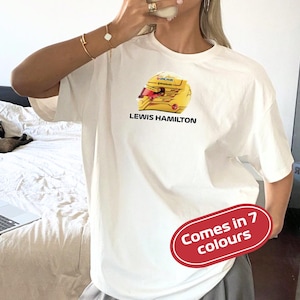 Lewis Hamilton 2025 Helmet T-Shirt – Unisex Formula 1 Shirt – F1 Graphic Tee for Men & Women – Lewis Hamilton Fan Merch - Formula 1 T shirt