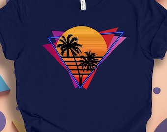 80s Inspired Synthwave Tee
