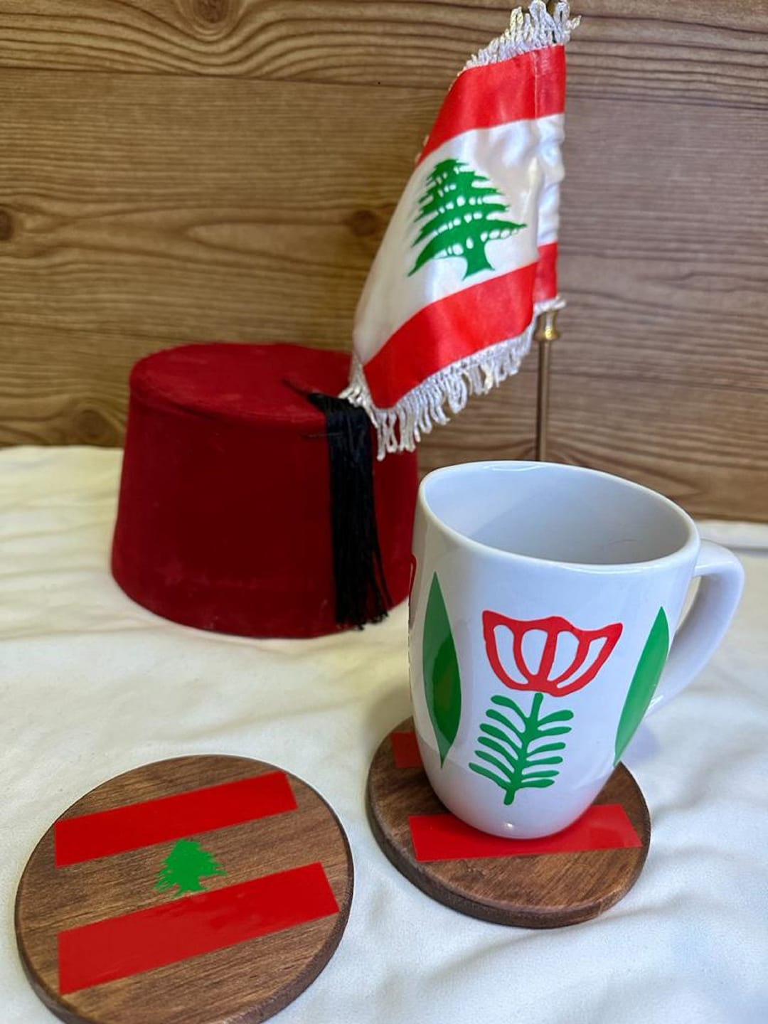 Lebanese Mug / Lebanese Pattern Mug / Lebanese Tradition Pattern Mug / Lebanese Gift / Arabic