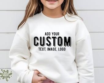Custom Youth Sweatshirt: Personalized Kids Hoodie, Add Your Design