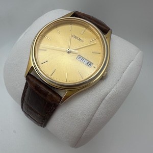 SEIKO VINTAGE クォーツ 金 ゴールド スモセコ 腕時計 レディース Vintage Gold Seiko Womens - Etsy