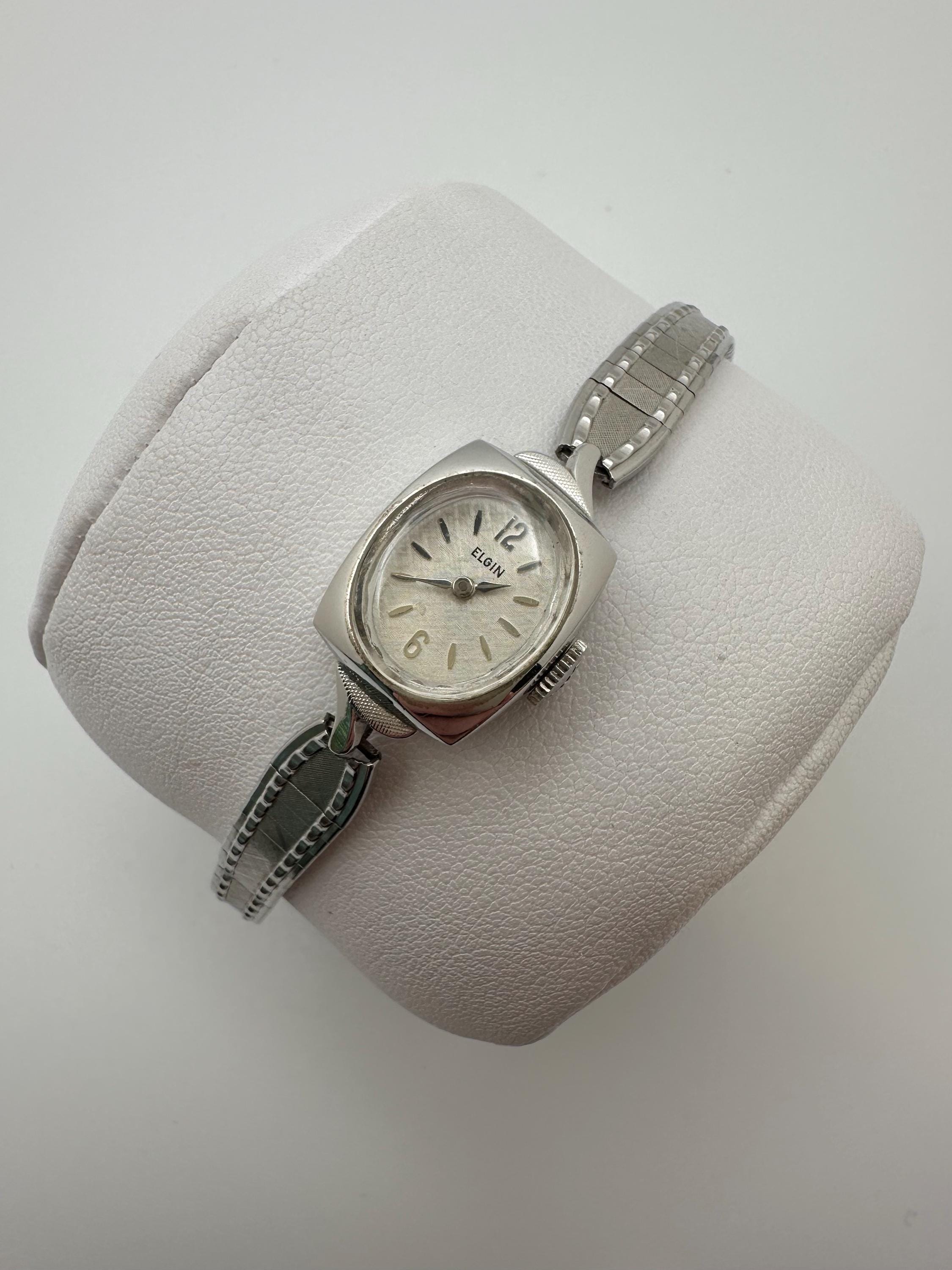 Elgin 10k Rgp Bezel Watch - Etsy