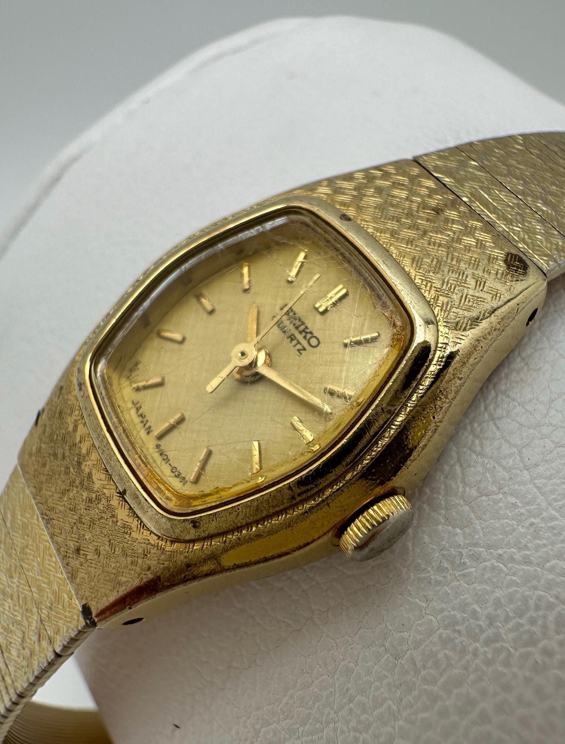 Vintage Seiko Gold-tone Women display picture 1