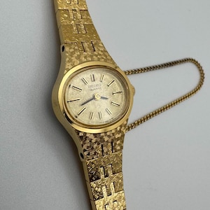 Vintage Seiko Quartz Women’s Watch – 17mm Gold Tone Bracelet