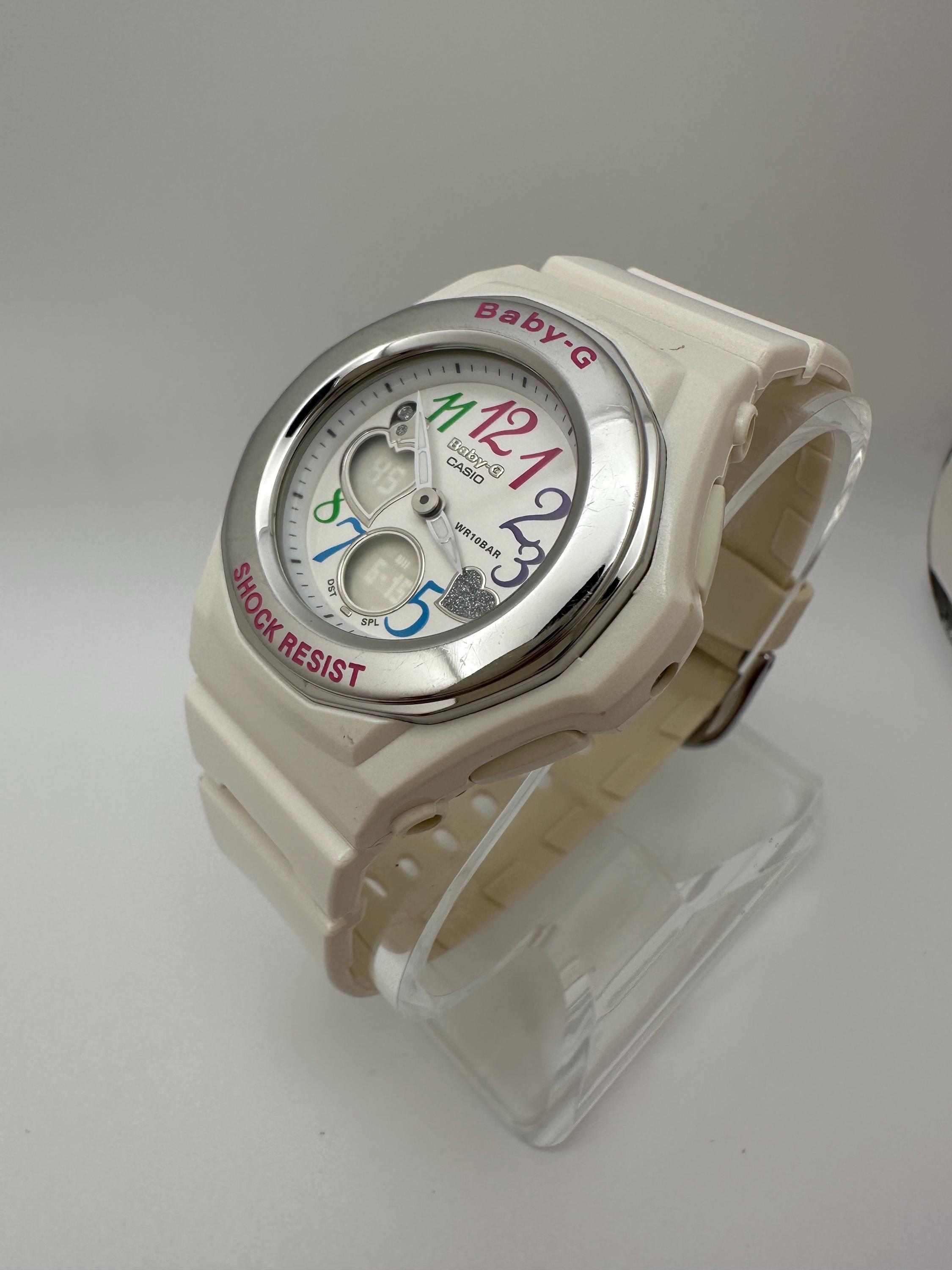 baby-G PROTECTION 美品 Casio Baby-G Bg-11 Analog Quartz Women Limited Edition Polar