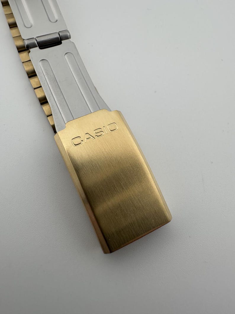 Gold Rectangular Watch: Women's Roman Dial Dress Watch, Stainless Steel or Leather Band image 5