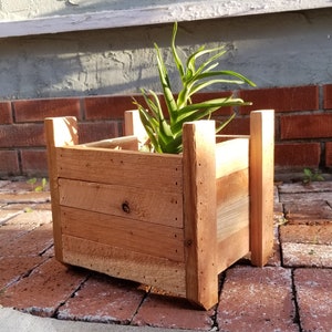 Cedar planter box