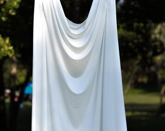 Premium Jersey Draping Panel | 8–15ft | DIY Event Backdrop. PRE-DRAPED backdrop, Luxury Wedding Photo Booth, Photobooth, 8x2 - 15x2