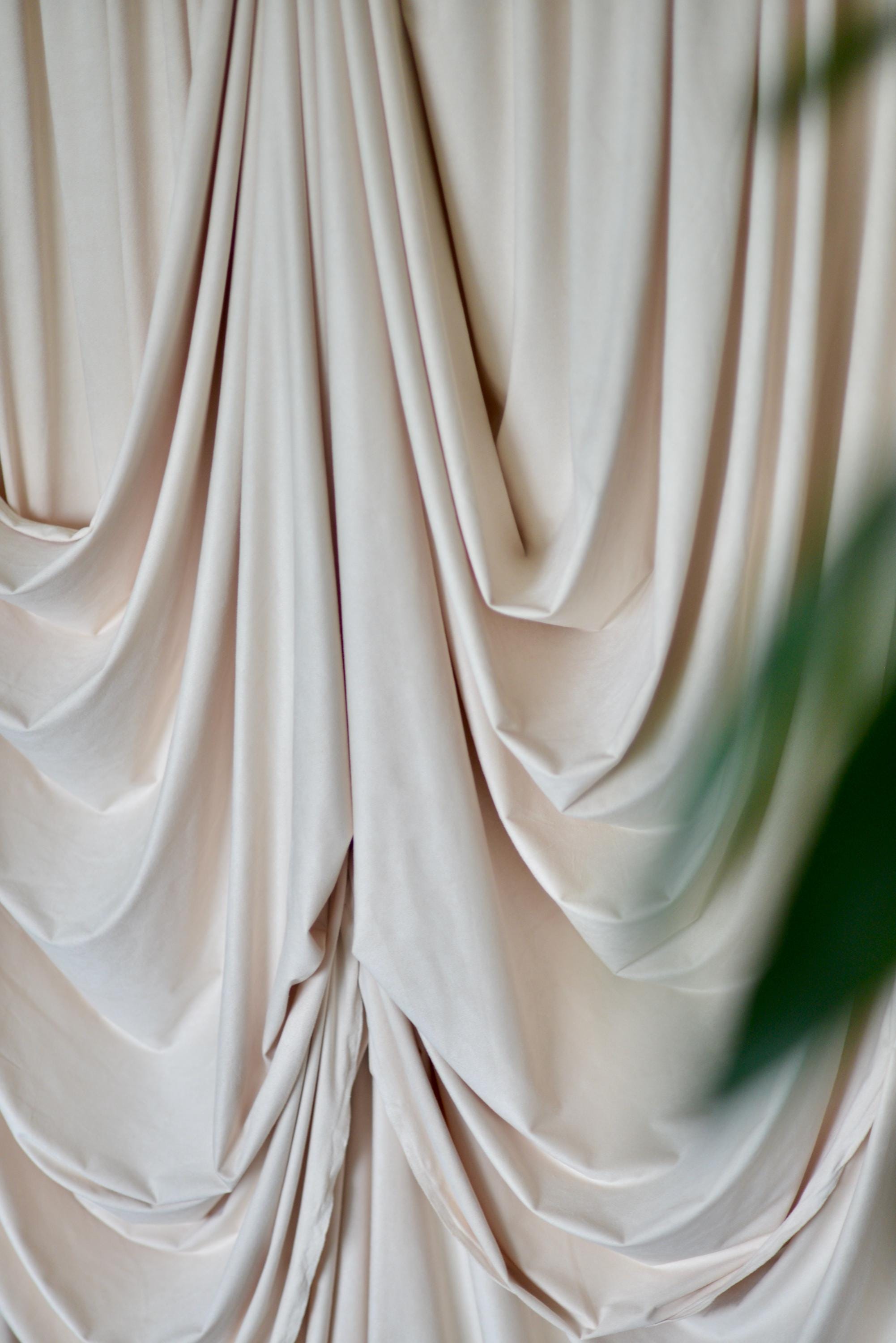 FABRIC SAMPLE of Draped Backdrop