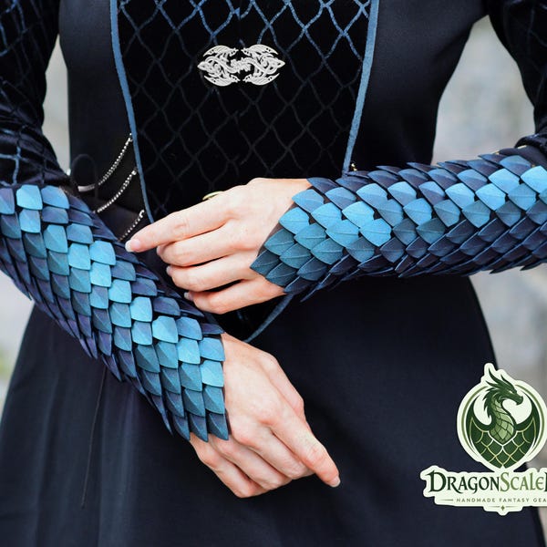 Cosplay Bracers Dragon Scales