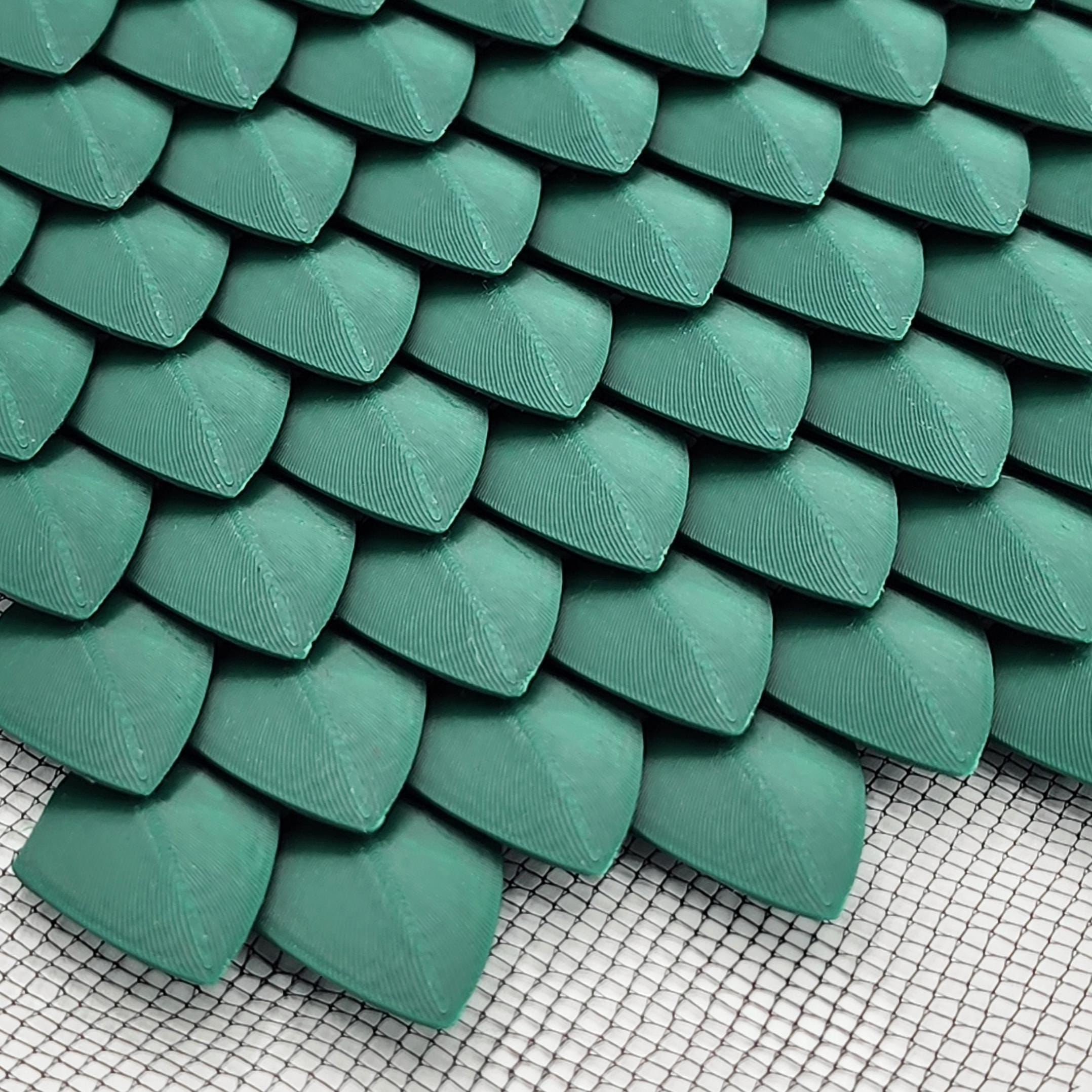 3D Printed Metallic Dragon Scales Fabric Sheet, Cosplay Armor - Etsy