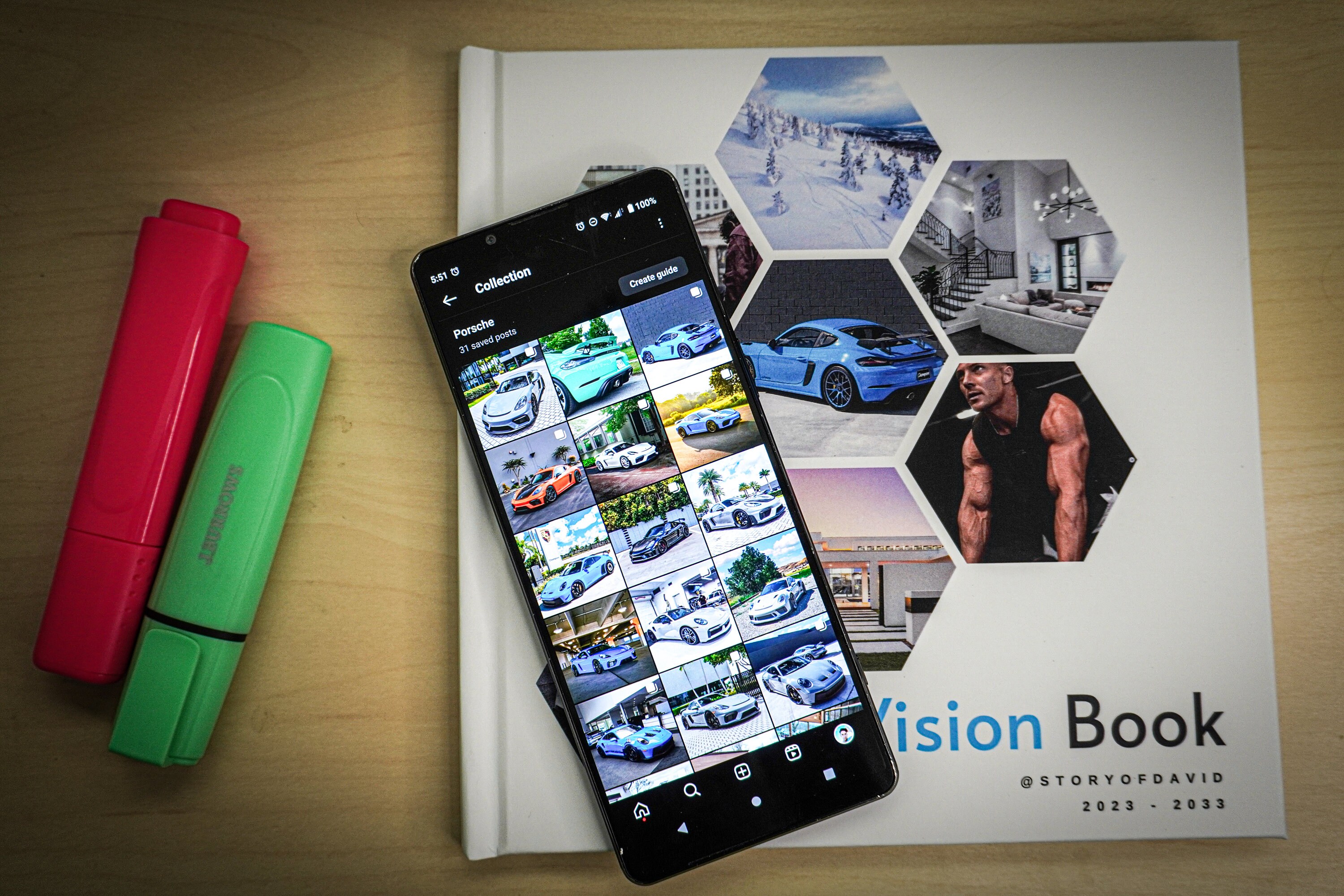 Vision Book - Editable Template - Etsy