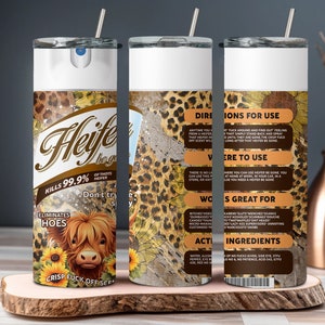 Heifer Be Gone 20oz Double Walled Insulated Tumbler, Heifer Tumbler, Cow tumbler, Adult Humor, Heifer cow tumbler, Gifts for her