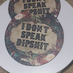 Sarcastic  Neoprene Asorbant Car Coasters  come as a set of 2-car accessories-gifts-home decor-trending car coasters-gifts for her-humor