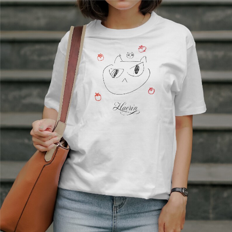 Newjeans Haerin Cats and Tomato SVG Newjeans SVG Bundle Vector File for