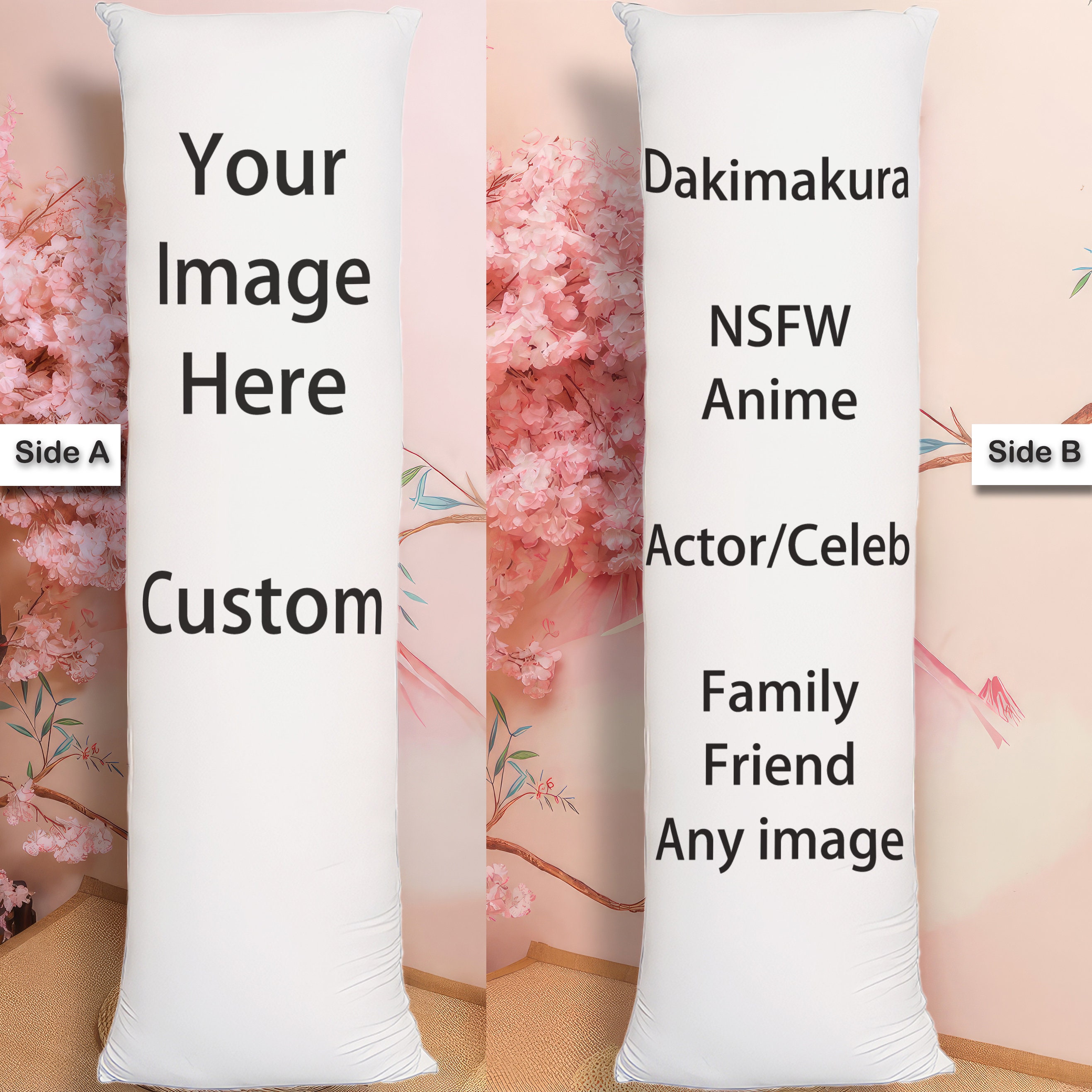 Anime Hellsing Alucard Dakimakura Pillow Case Hugging Body Otaku 150*50cm  #45