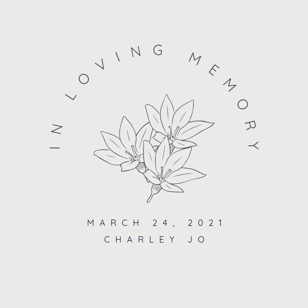 Personalized in Loving Memory Vinyl Sticker Decal Etsy