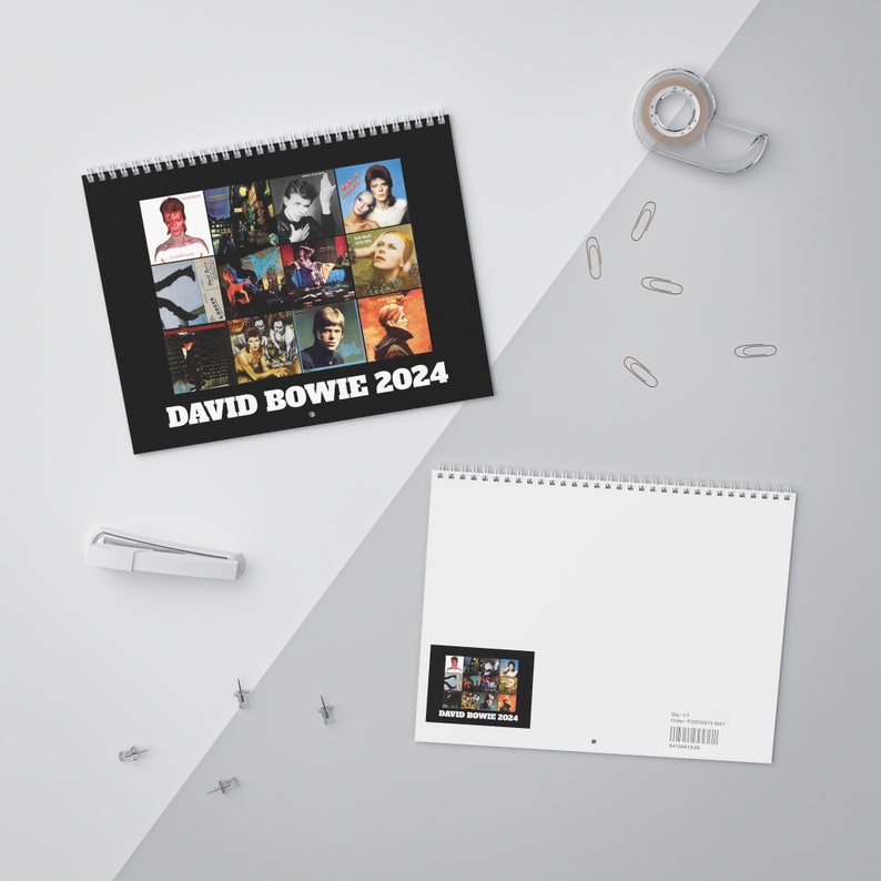 Bowie Eternal 2024 Calendar A Year With the Starman Calendar 2024 Etsy