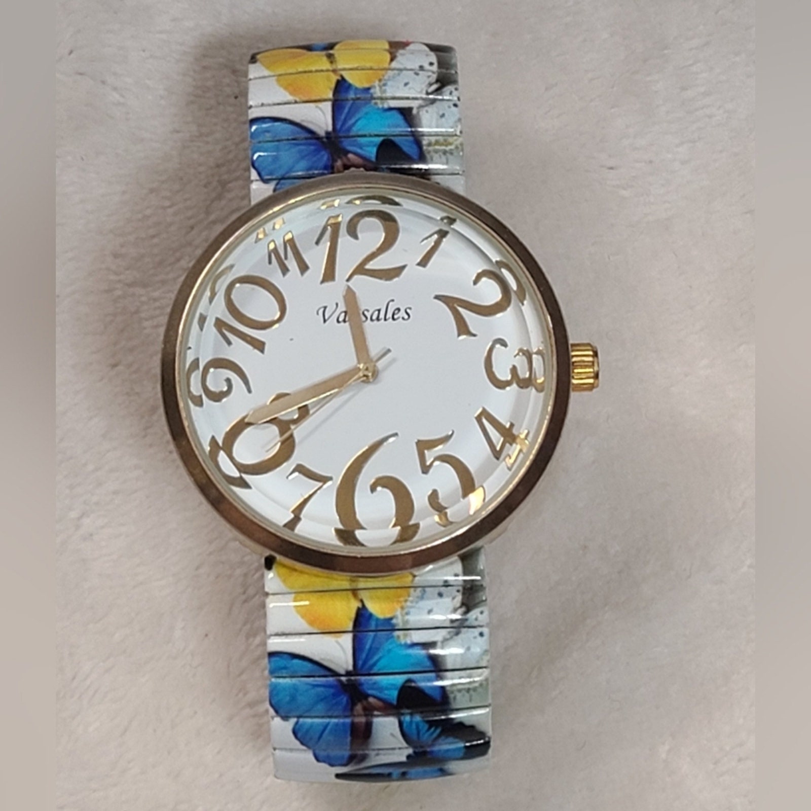 Varsales Women s Butterfly Expandable Band Watch
