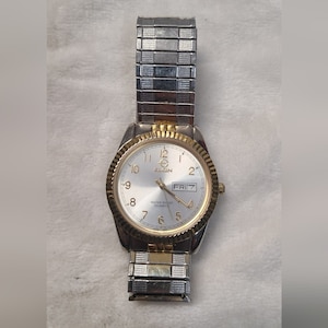 Vintage Elgin Men&#39;s Two Tone Watch
